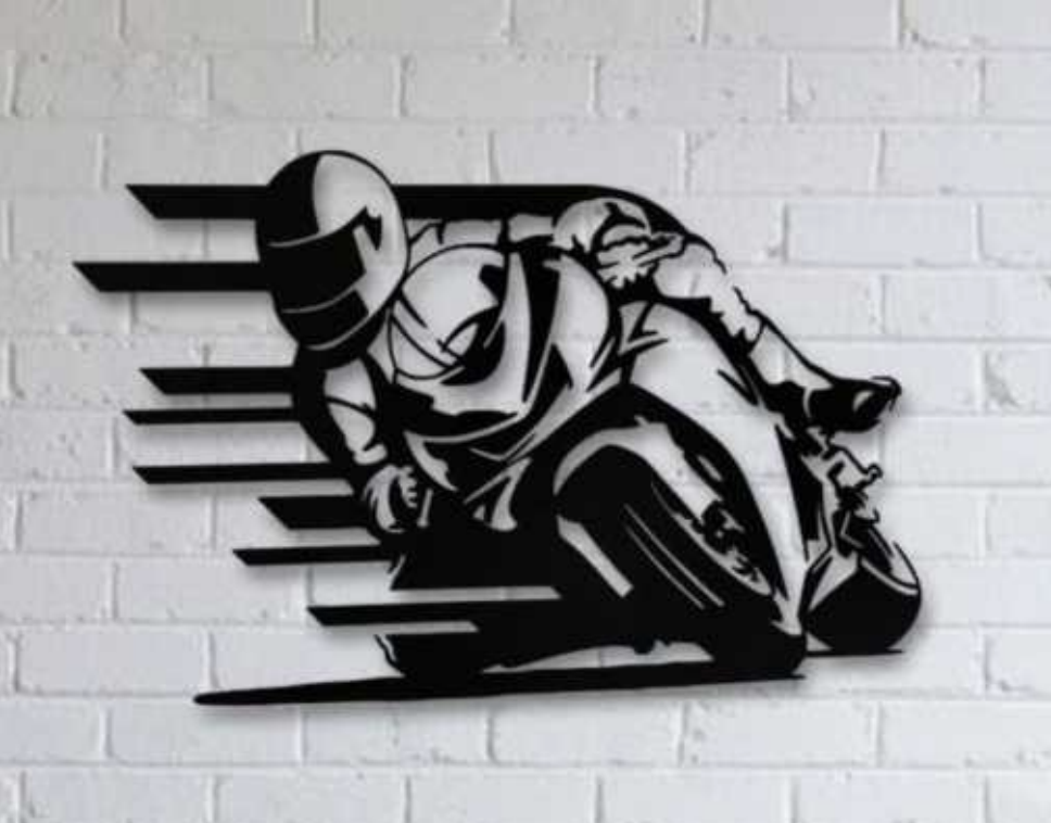 Панно «Мотоциклисты»